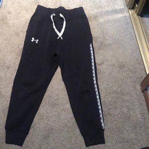 Under Armour skinny ankle sweatpants